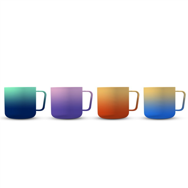 Halla lit ryðfríu stáli kaffikrús